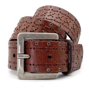 Fossil | Accessories | Fossil Leather Belt Brown Colorful 